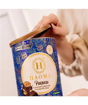 Imagem de Paçoca Chocolate 56% Haoma Linha Stevia 225g