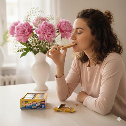 Imagem de Paçoca Paçoquita Zero, Embalada, Original, 432 g com 24 un.