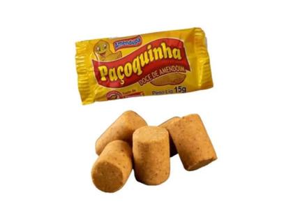 Imagem de Paçoca Rolha Paçoquinha Amendupã Pote 67Un - 1,005Kg