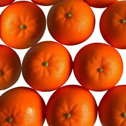 Imagem de Pacote 20 Frutas artificial Laranjas para festa temática decoração e arranjos preço atacado - DE0423