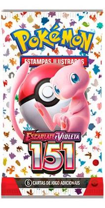 Imagem de Pacote 6 Cartas Pokemon Escarlate E Violeta 151 - Copag