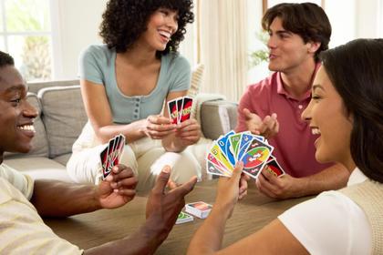 Imagem de Pacote adicional de jogos de cartas Mattel Games UNO Core e UNO