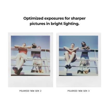 Imagem de Pacote amarelo de câmera instantânea analógica Polaroid Now Gen 3