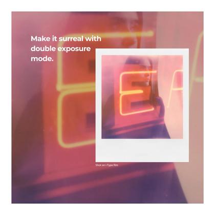 Imagem de Pacote amarelo de câmera instantânea analógica Polaroid Now Gen 3