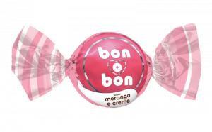 Imagem de Pacote Bombom Bonobon Morango Com 50 Unidades - Arcor