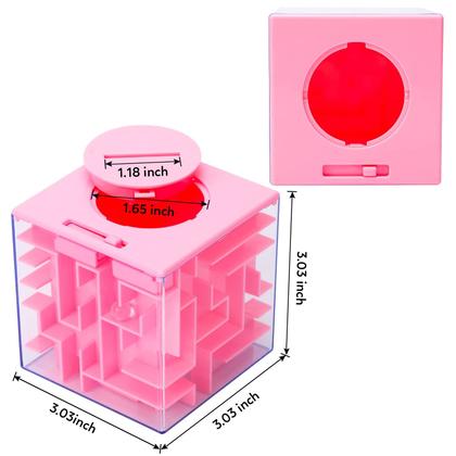 Imagem de Pacote com 10 Caixa de quebra-cabeça Money Maze LIZHOUMIL com 10 cores