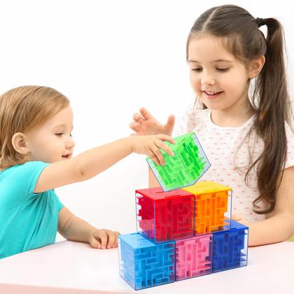 Imagem de Pacote com 10 Caixa de quebra-cabeça Money Maze LIZHOUMIL com 10 cores