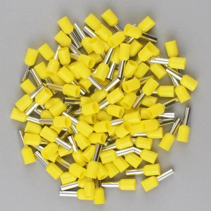 Imagem de Pacote com 1000 Virolas de Crimpagem para Terminais de Cabo Isolado E0508, 1008 e 1508