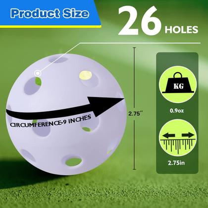 Imagem de Pacote com 12 Practice Baseballs GSE Games & Sports Expert