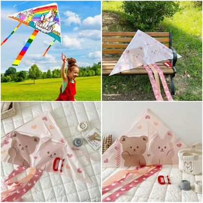 Imagem de Pacote com 2 Kite String Winder SqueQu com linha de poliéster de 100 m