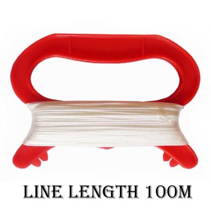 Imagem de Pacote com 2 Kite String Winder SqueQu com linha de poliéster de 100 m