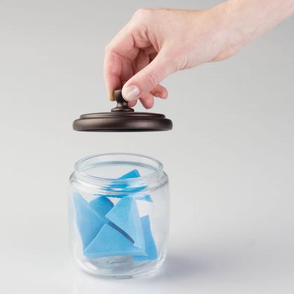 Imagem de Pacote com 2 potes organizadores de boticários MDesign Hamill