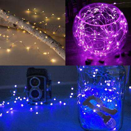 Imagem de Pacote com 24 baterias Fairy String Lights WATERGLIDE, 2,12 m, multicolorida