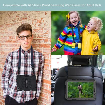 Imagem de Pacote com 3 alças de ombro ajustáveis Gowjaw Nylon Royal Blue