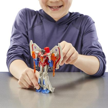 Imagem de Pacote com 3 bonecos de ação Transformers Decepticon Commander