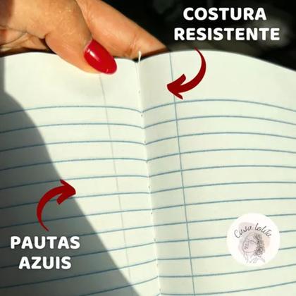 Imagem de  pacote com 4 cadernos brochura costurado universitário maxima, 96 folhas. (200mm x 275mm)