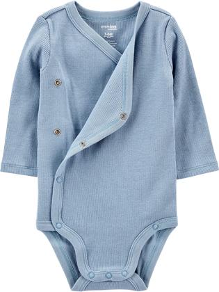 Imagem de Pacote com 4 macacões texturizados Baby Boys Simple Joys, 0-3M