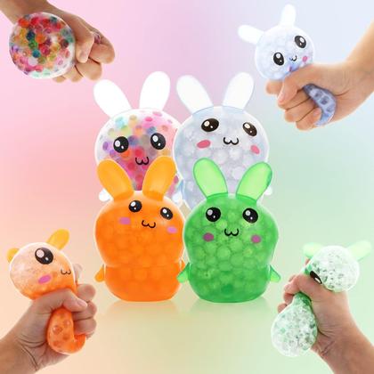 Imagem de Pacote com 4 Stress Balls ALMHH Easter Bunny para adultos