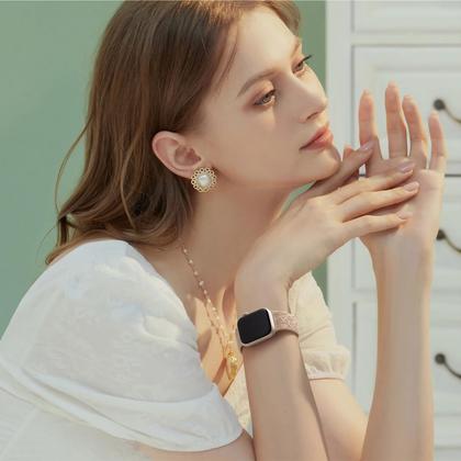 Imagem de Pacote com 6 pulseiras impermeáveis para Apple Watch SNBLK compatíveis com pulseira masculina Apple Watch 44 mm 45 mm 49 mm 42 mm, pulseira de flores fofa para pulseira Apple Watch de 44 mm, série masculina Ultra 2/SE/9/8/7/6/5/4/3/2/1