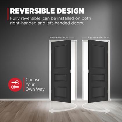 Imagem de Pacote combinado de fechadura de porta Kwikset 991 Pismo Kaneta de entrada com chave