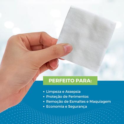 Imagem de Pacote Compressa Gaze Não Aderente TNT Hospitalar 520 gramas