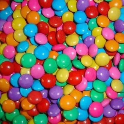 Pacote Confete Confeitos tipo mm Dori Chococandy 500g - Sabor Chocolate Imagem de Pacote Confete Confeitos tipo mm Dori Chococandy 500g - Sabor Chocolate