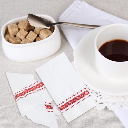 Imagem de Pacote de 200 toalhas de mão descartáveis Spiareal para banheiro de hóspedes