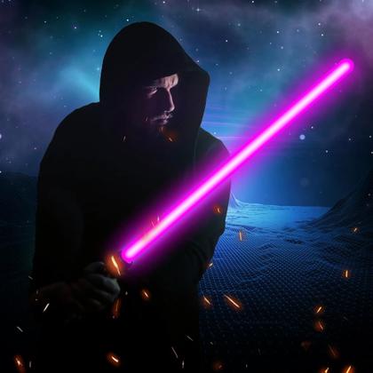 Imagem de Pacote de 4 Light Sabre VATOS, 15 cores, Light up com Sound Kids 3+