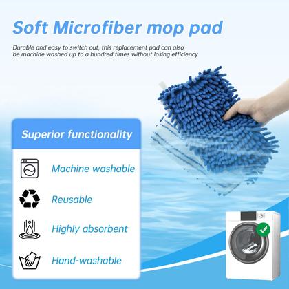 Imagem de Pacote de 4 O-cedar compatível com Mop Heads Replacement Aiyiried