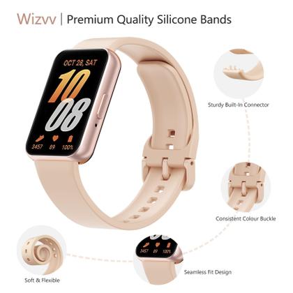 Imagem de Pacote de 5 pulseiras de silicone compatível com Samsung Galaxy Fit 3