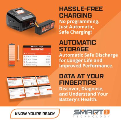Imagem de Pacote de ar Powerstage Spektrum Smart G2 3S 4000mAh LiPo