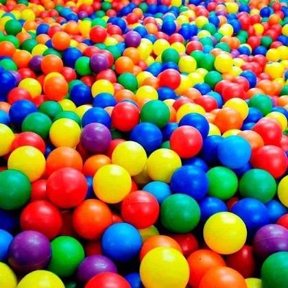 Imagem de Pacote de Bolinhas Coloridas para Playground com 100 Natalplast U070