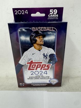 Imagem de Pacote de cabides Topps 2024, série 2, 59 unidades