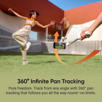 Imagem de Pacote de cardan para smartphone Insta360 Flow 2 Pro de 3 eixos AI