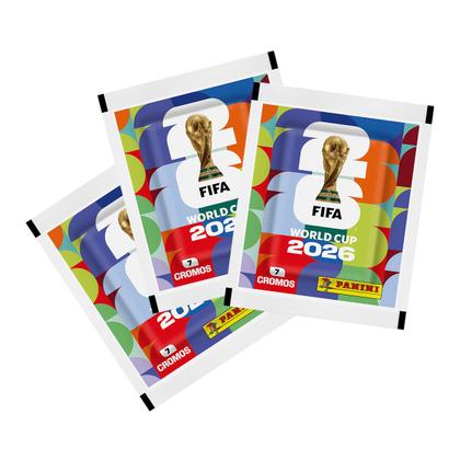 Imagem de Pacote de Figurinhas Copa do Mundo 2026 Fifa Kit Com 5 Envelopes