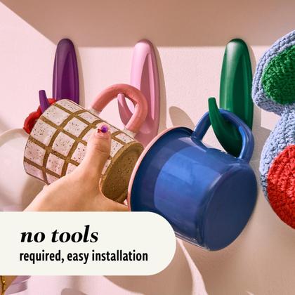 Imagem de Pacote de ganchos Command Mixed Designer Arctic Freeze 10 Hooks