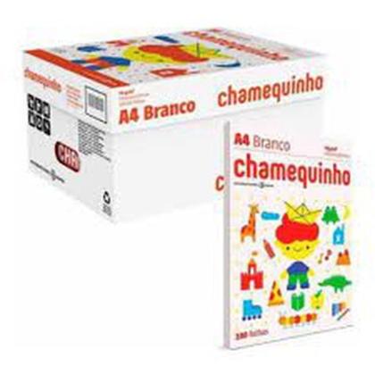 Imagem de Pacote de Papel Sulfite A4 Chamequinho com 100 Folhas Chamex, Papel Sulfite Branco A4