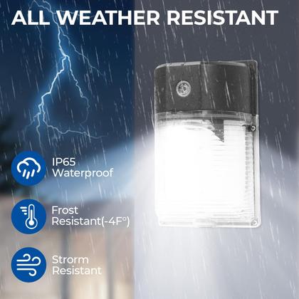 Imagem de Pacote de parede LED CINOTON 26W 3000LM 5000K IP65 100-277V Pacote com 4