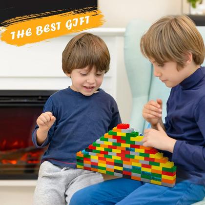 Imagem de Pacote de sortimento Building Bricks Bulk 300 unidades vermelhas para Lego