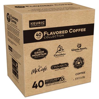 Pacote de variedades de café Keurig K-Cup Pods com sabor de 40