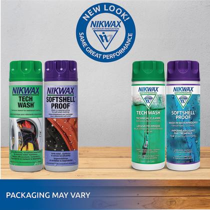 Imagem de Pacote duplo de limpeza e impermeabilização Nikwax Softshell 600ml