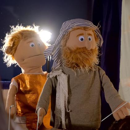 Imagem de Pacote Jakeei de 16 Polegadas com 2 Barras de Controle para Bonecos - Pequenos e Grandes