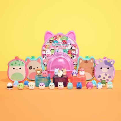 Imagem de Pacote Mini-Squish Squish-a-Longs com 14 acessórios e guia