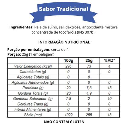 Imagem de Pacote Pururuca Torresmo Porkão 25g - Sabores Sortidos