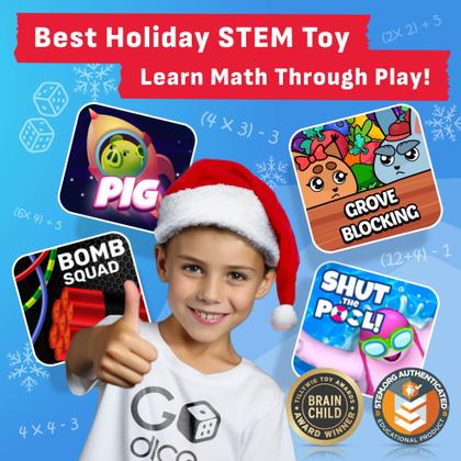 Imagem de Pacote Smart Dice GoDice 2 com carregador USB para jogos de tabuleiro