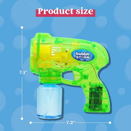 Imagem de Pacotes de 3 Bubble Guns JOYIN com 3 soluções de bolhas para crianças