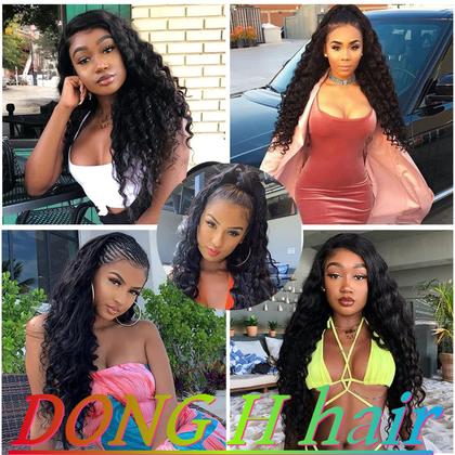 Imagem de Pacotes de cabelo DONG H hair Loose Deep Wave 9A Peruvian Virgin