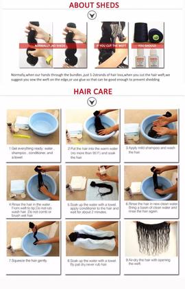 Imagem de Pacotes de cabelo QEUOPE Color 350 Straight Orange 22 24 26 polegadas