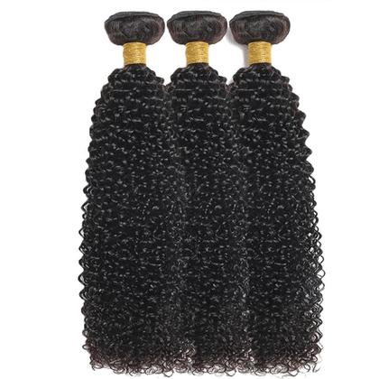 Imagem de Pacotes de cabelo YOUNGHANN Kinky Curly Brazilian Virgin x3 35cm