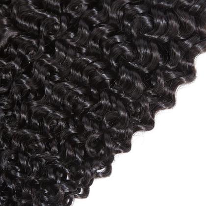 Imagem de Pacotes de cabelo YOUNGHANN Kinky Curly Brazilian Virgin x3 35cm